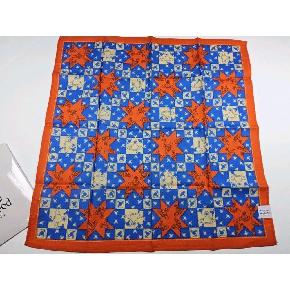 Vivienne Westwood Handkerchief Neckerchief Bandana Scarf Pocket Square Japan